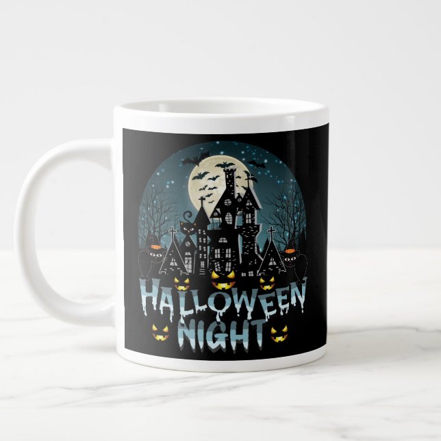 Hemma hus, Scary Halloween Natt Jumbo Mugg (Vänster)
