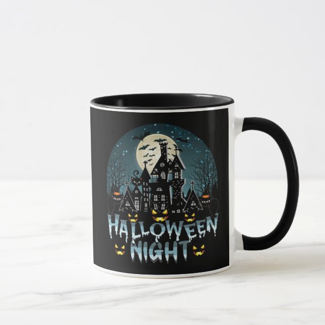 Hemma hus, Scary Halloween Natt Mugg (Höger)