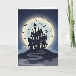 Hemma i Backe Halloween Kort