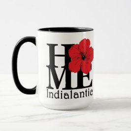HEMMA Indialantic Red Hibiscus 15oz Mugg