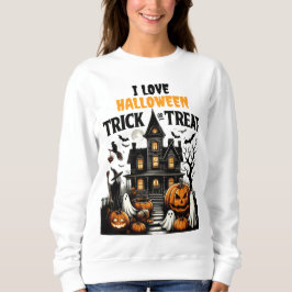 Hemma med pumpor och spöken! t shirt