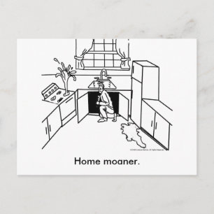 Hemma-Moanership, Home-moaner. Vykort