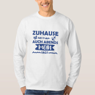 Hemma Moin North German Anchor North Sea Baltic Se T Shirt