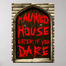Hemma om du gör dig skyldig till halloween poster
