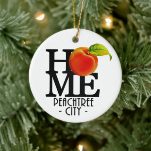 HEMMA Peachtree City Julgransprydnad Keramik