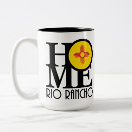 HEMMA Rio Rancho New mexico 15oz Två-Tonad Mugg