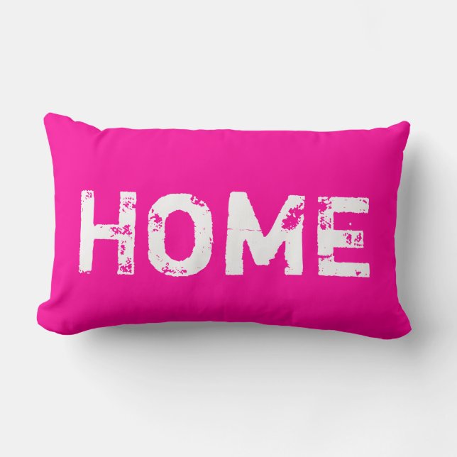 HEMMA Rosa Lumbar dekorativ fyllning Lumbarkudde (Framsida)