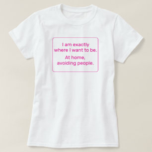 Hemma (rosa) t shirt