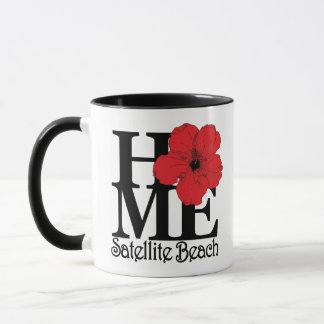 HEMMA Satellite Beach Red Hibiscus 11oz Mugg
