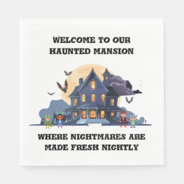 Hemma vid midnatt pappersservett