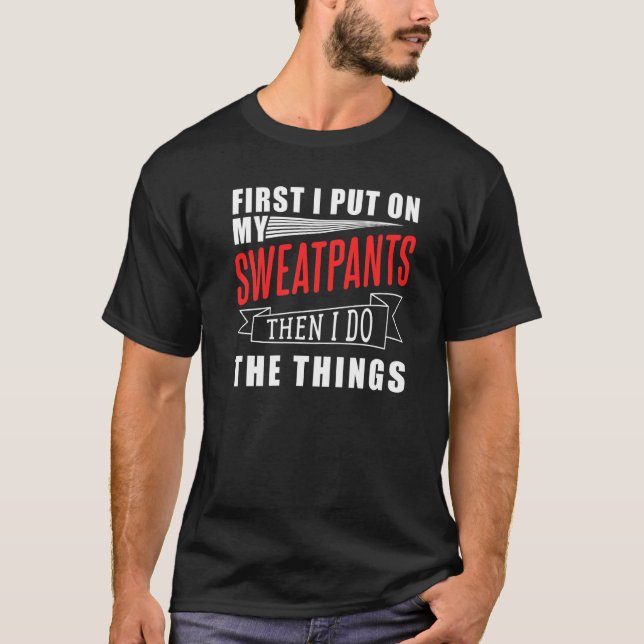 Hemmaarbetsbyxor T Shirt (Framsida)