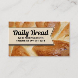 Hemmade bakverk av bakverk visitkort