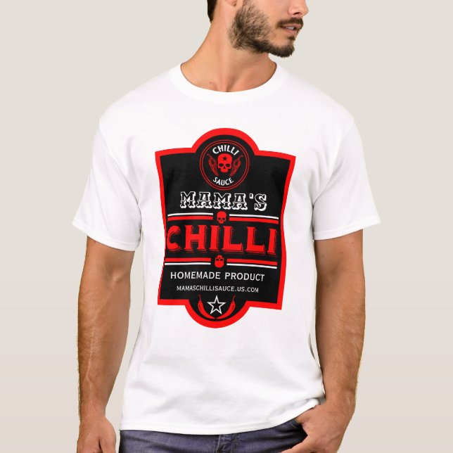 Hemmade Chili Sauce T Shirt (Framsida)