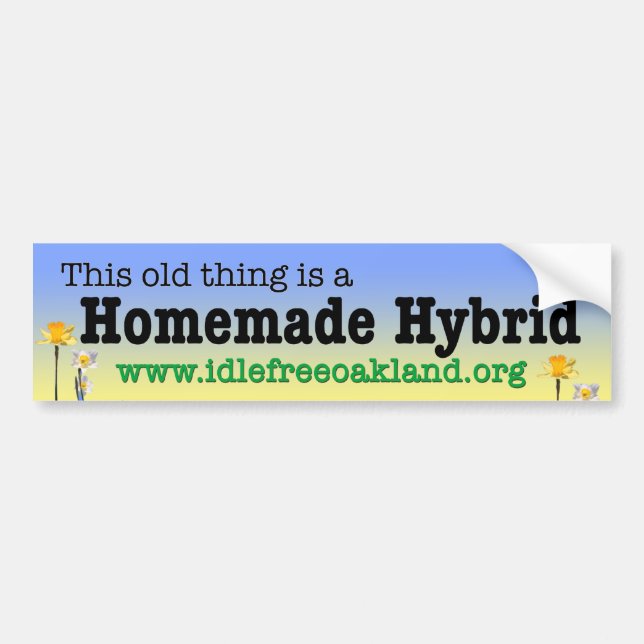 Hemmagjord Hybrid Bildekal (Framsidan)