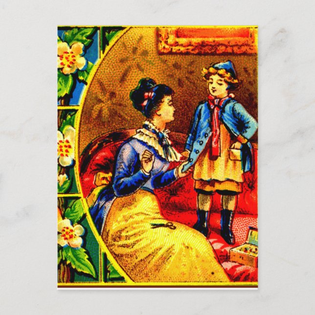 Hemmagjord outfit! vykort (Framsida)