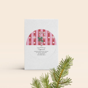 Hemmagjord tvål affär Rosa jul Etikett