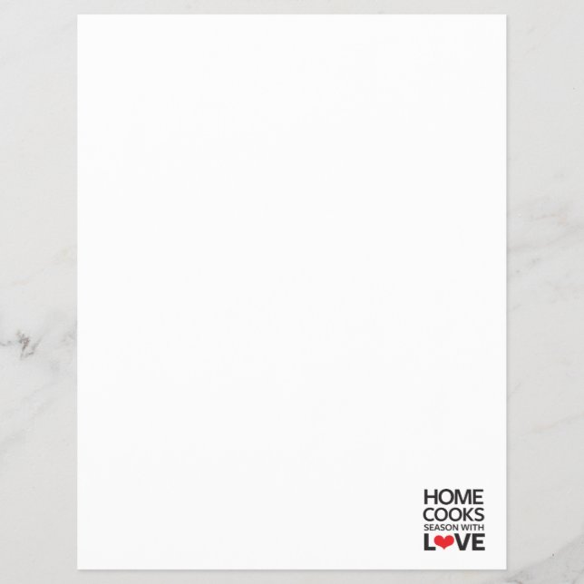 Hemmakonstruktion med Kärlek Reklamblad (Framsidan)