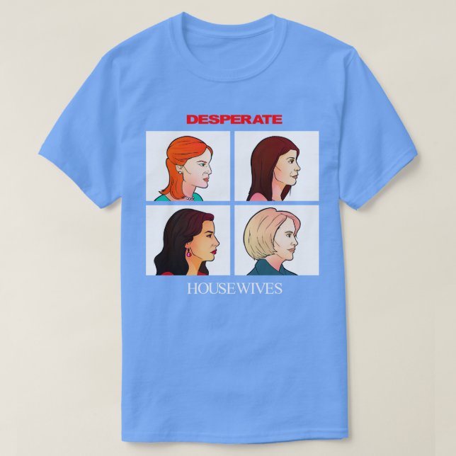 Hemmakor med deperaterad sidprofil t shirt (Design framsida)