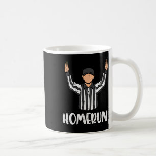 Hemmalag Domare Amerikansk Fotboll Sport Män Kvinn Kaffemugg