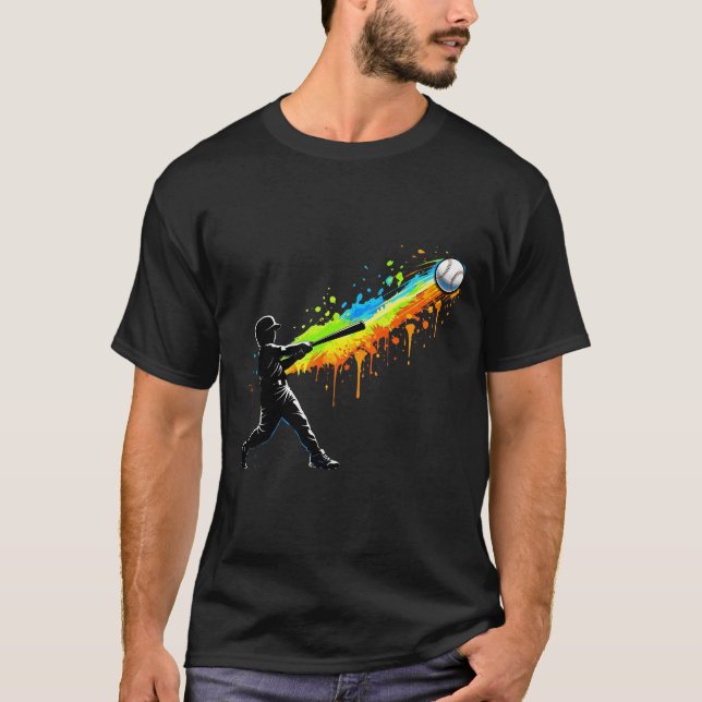 Hemmalöpps-Droppslagare Siluett T Shirt (Framsida)