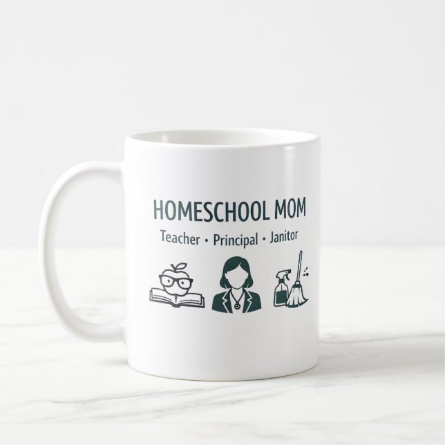 Hemmanskolemammans personliga mugg (Vänster)