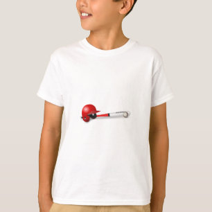 Hemmaplan Spel Lag Tränare Sport Boll Kul Baseball Tee Shirt