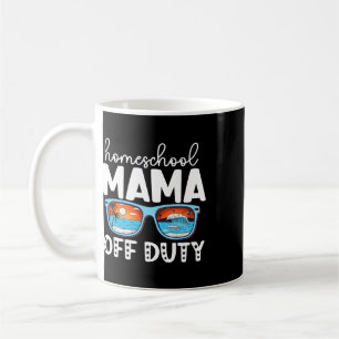 Hemmasittande mamma ledig glad sista skoldagen S Kaffemugg