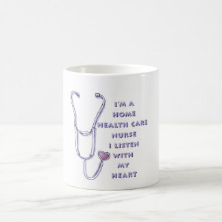 Hemmasjuksköterskehjärta Kaffemugg