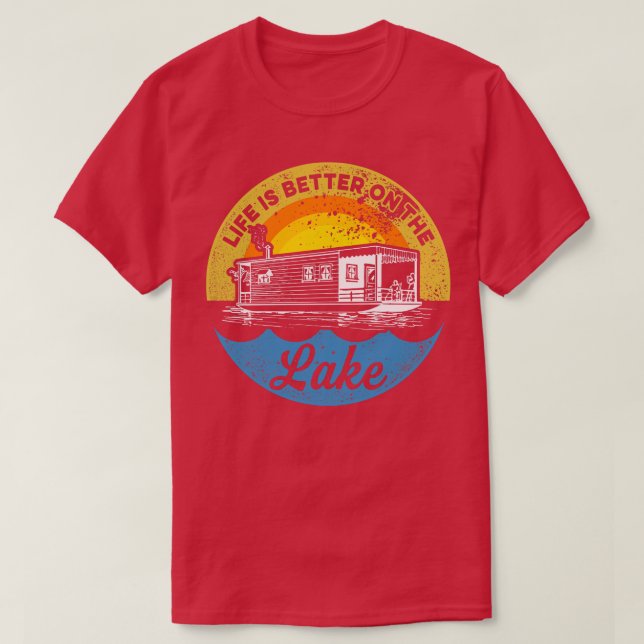 hemmaskeppare till havs i ord t shirt (Design framsida)