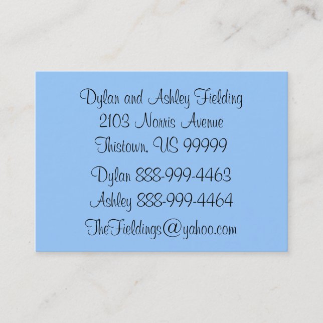 Hemmastadd adress (Framsida)