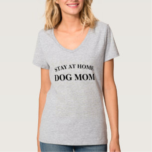Hemmastadd hundmamma för stag t shirt