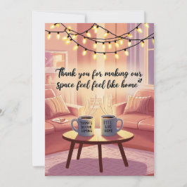 Hemmet är bättre med dig i IT-kortet Inbjudningar