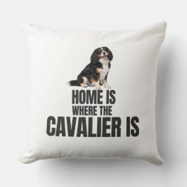 Hemmet är där Cavalieren är Kudde