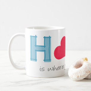 Hemmet är där din mamma är kaffemugg