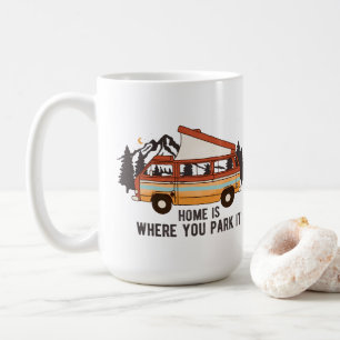 Hemmet är där du parkerar det kaffemugg