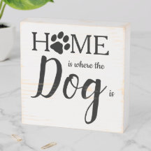 Hemmet är där Hund är