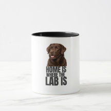Hemmet är där Labbet är Kaffemugg