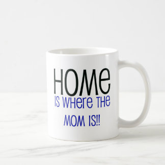 Hemmet är där Mamma ligger Kaffemugg