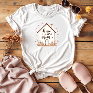 Hemmet är där Mamma ligger | Sweet Mamma Life T Shirt