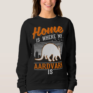 Hemmet är där min Aardvark är Aardvark T Shirt