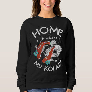 Hemmet är där min Koi är japansk koi-karp Nishiki T Shirt