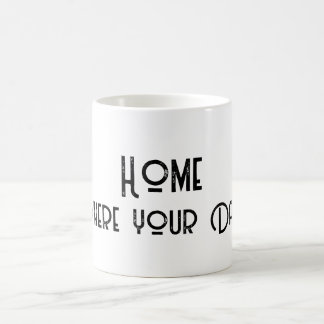 Hemmet är där Pappa är offert Kaffemugg