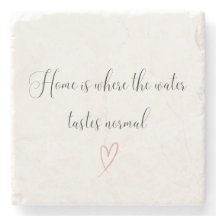 Hemmet är där vatten smakar normalt