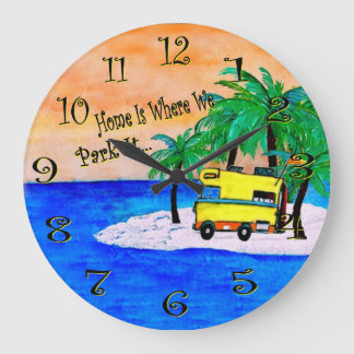 Hemmet är där vi parkerar klockan.. stor klocka