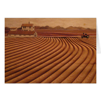 Hemmet är det tomma kortet för Heartland Hälsningskort