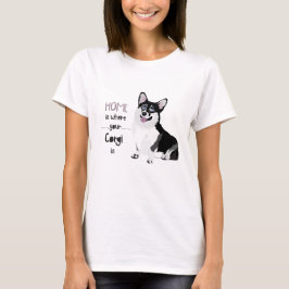 HEMMET ÄR DITT KORGI - PUPPY HUND TEE SHIRT