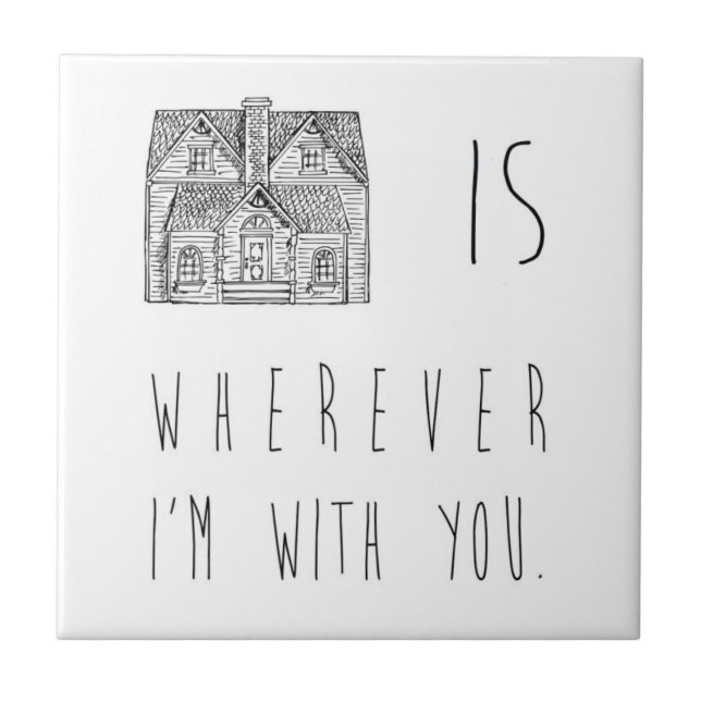 Hemmet är kakelplatta (Framsidan)