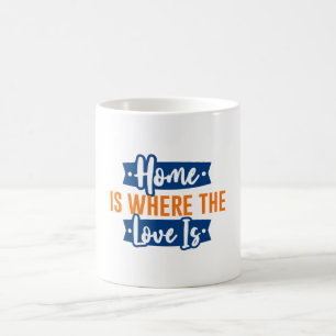 Hemmet är Kärlek Kaffemugg