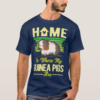 Hemmet är min Grisar i Guinea T Shirt