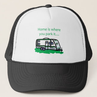 Hemmet är var du parkerar honom keps